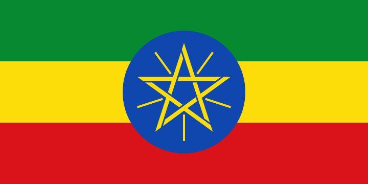 The Current Ethiopian Flag under FDRE, 2009 - present