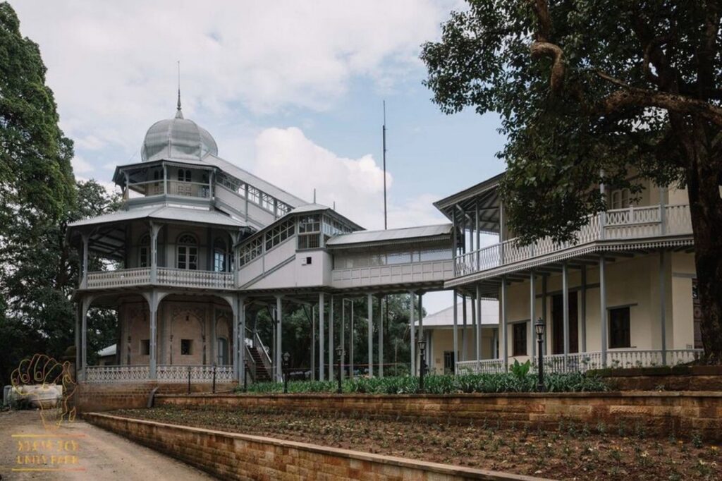 Palace of Emperor Menelik II at andinet park