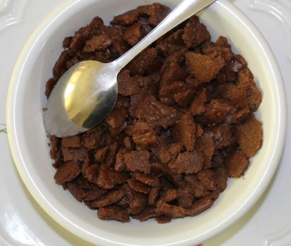 Chechebsa recipe made from brown teff (Key teff)