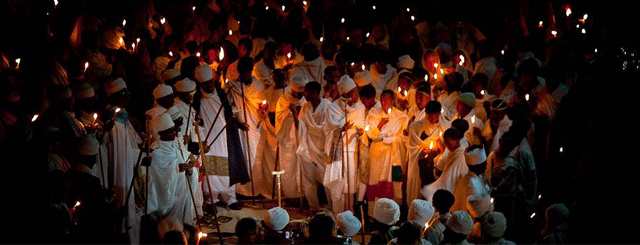 Ethiopian Easter Celebrated in Ethiopian Orthodox Chruch