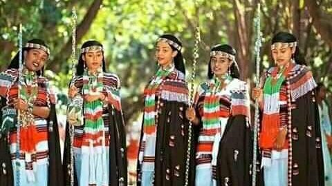 Oromo People Traditional Clothes