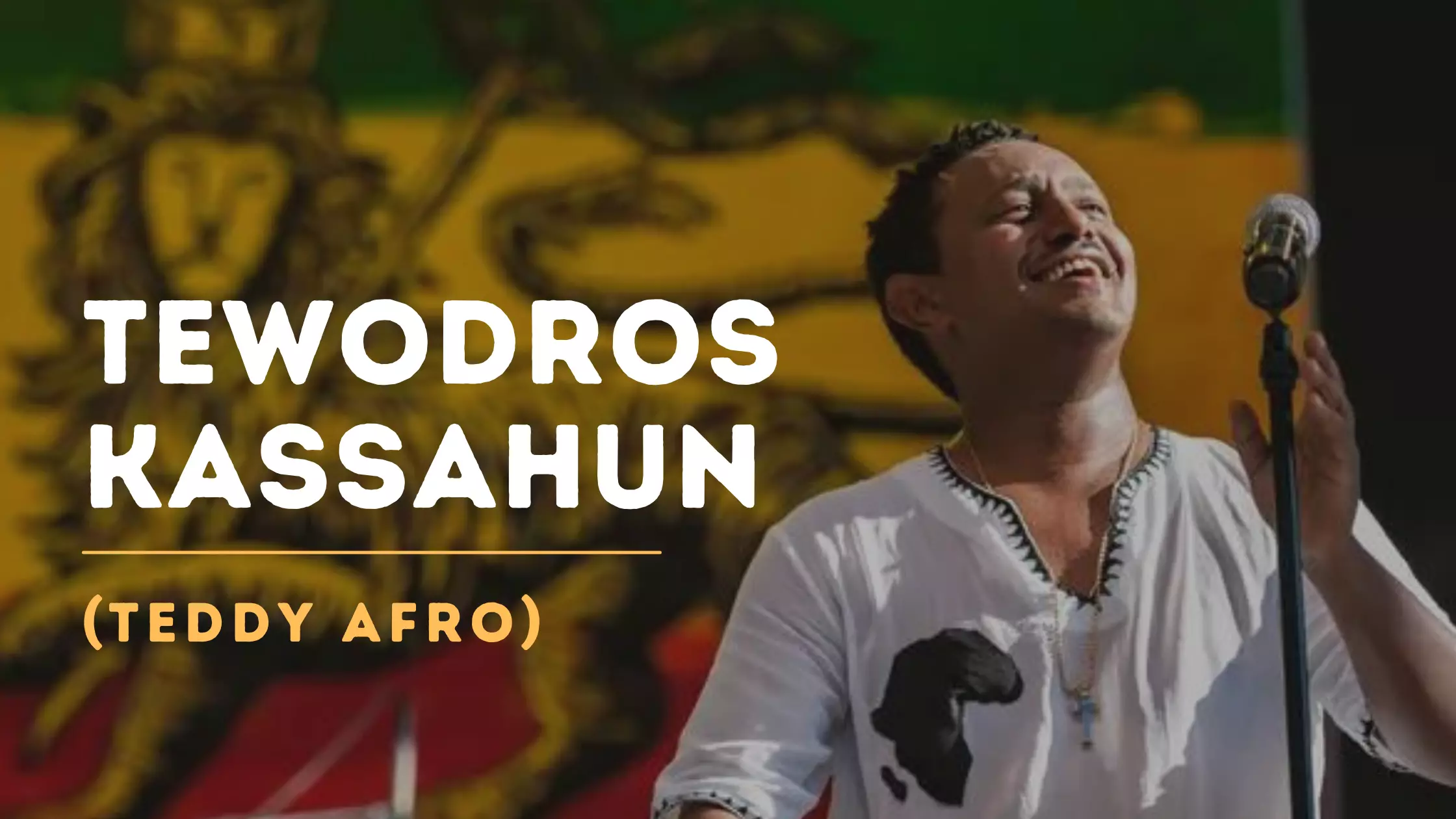 Tewodros Kassahun (Teddy Afro) | Childhood, Family & Music
