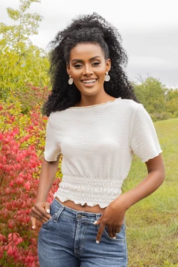 Ethiopian model Mearg Tereke