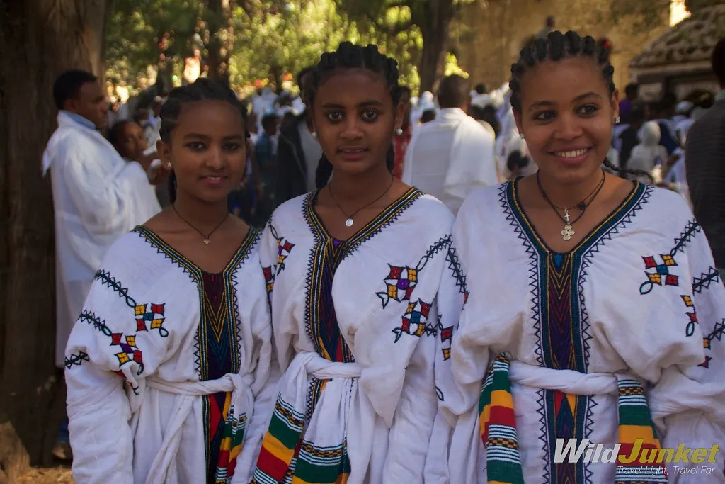 Ethiopian Traditional Clothes for Timkat Festival