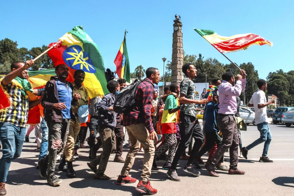 Ethiopian flag controversy
