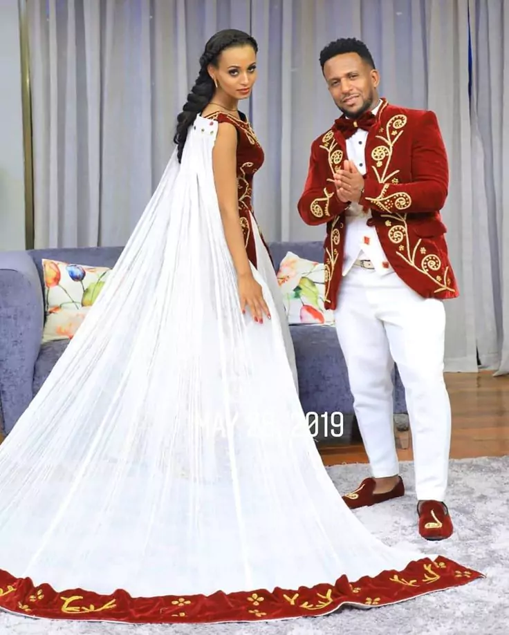 Traditional Ethiopian Wedding cloth