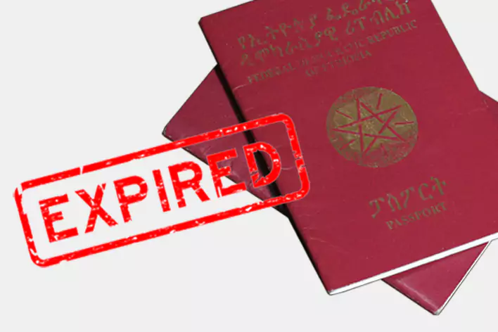 Expired Ethiopian Passport