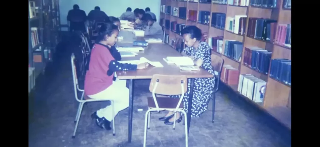 Lia Tadesse in her undergraduate studies