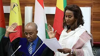 Meaza Ashenafi president of the Ethiopian supreme court