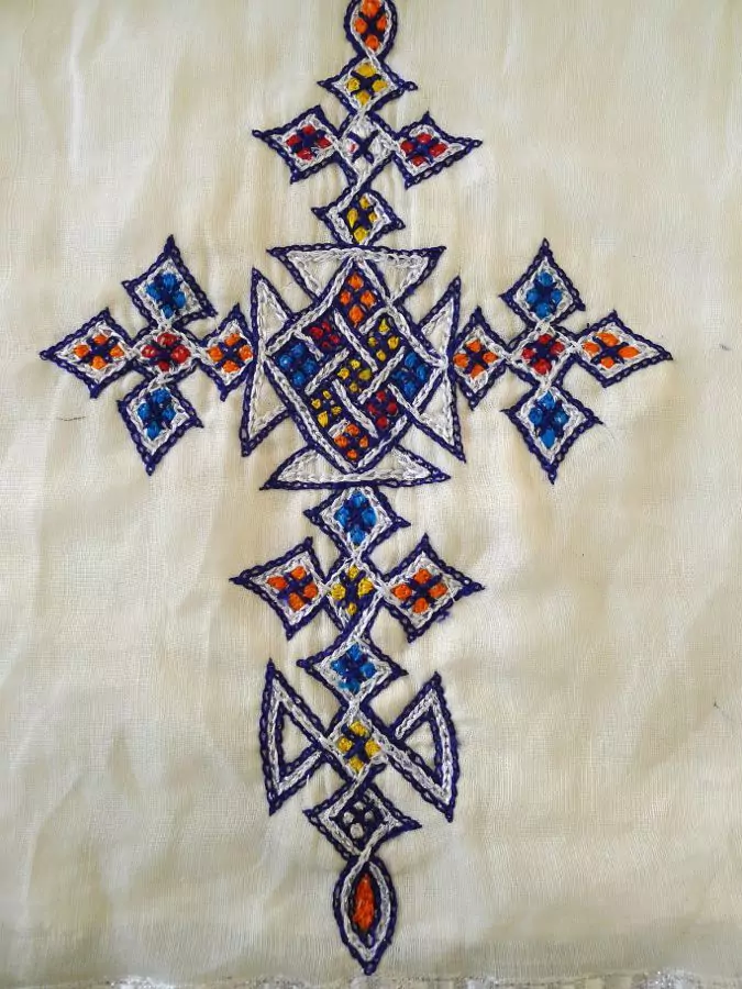 Ethiopian embroidery